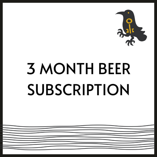 A mixed case of beer each month for 3 months!