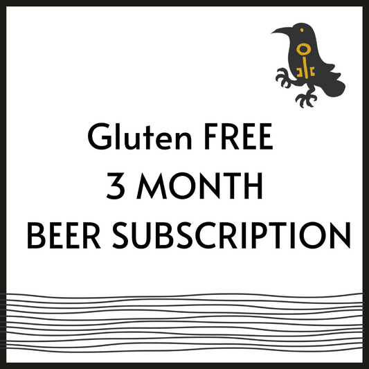 A case of Gluten Free Beer every month for 3 months!