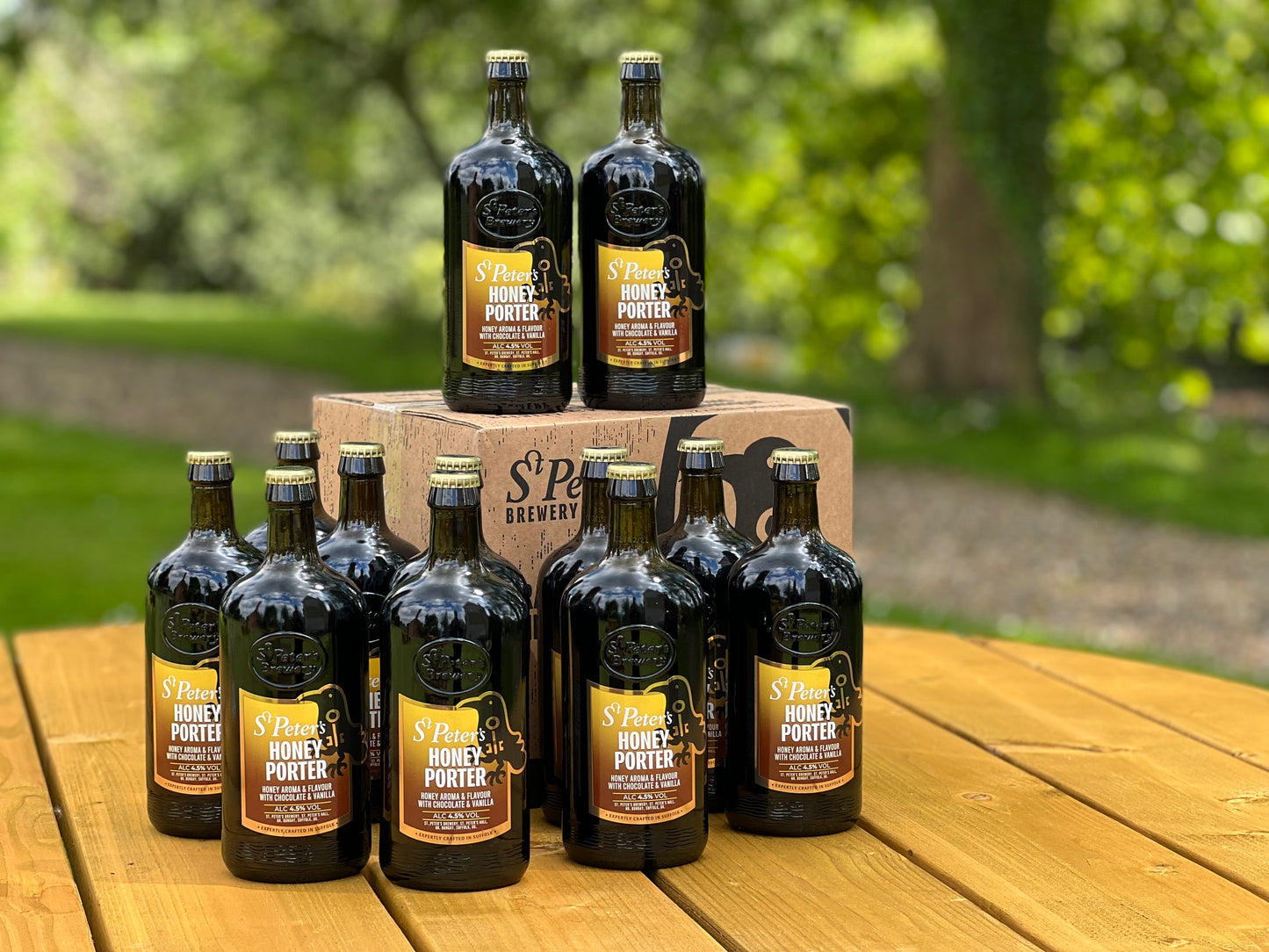 A case of beer every month for a year!