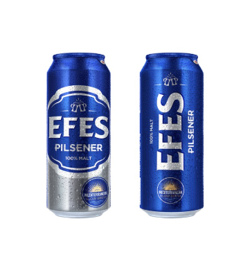 Efes Pilsner Cans